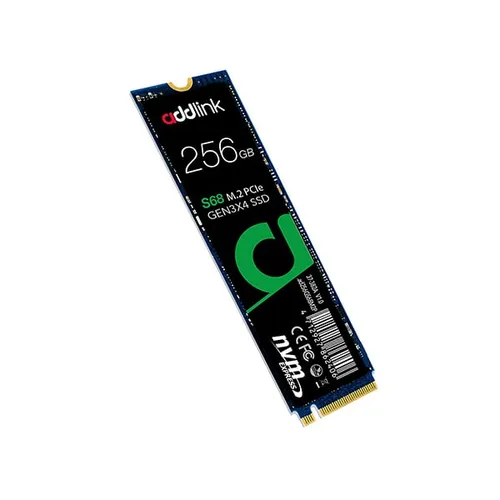 Addlink S68 256GB PCIe GEN3X4 M.2 NVMe SSD