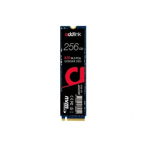 Addlink S70 256GB PCIe GEN3X4 M.2 NVMe SSD