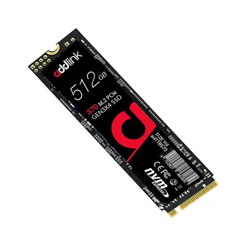 Addlink S70 512GB PCIe GEN3X4 M.2 NVMe SSD