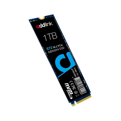 Addlink S72 1TB PCIe GEN3X4 M.2 NVMe SSD