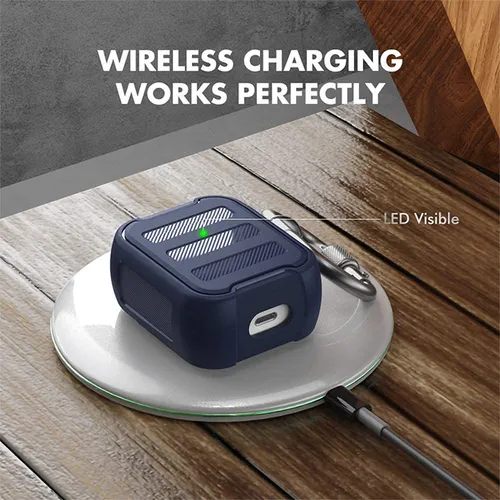 AhaStyle Rugged Hard-Shell Protective Cover for AirPods 2