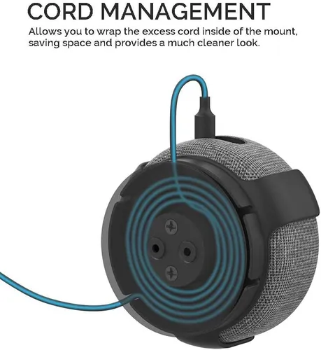 AHASTYLE Wall Mount Hanger Holder for Echo Dot 3rd Generation