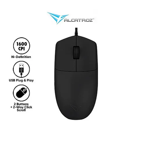 Alcatroz ASIC 1 Wired USB Mouse