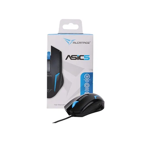 Alcatroz ASIC 5 Wired Optical USB Mouse