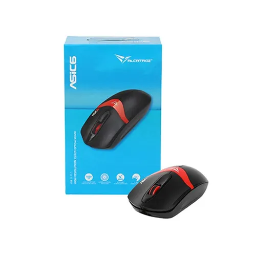 Alcatroz ASIC 6 Wired Optical USB Mouse