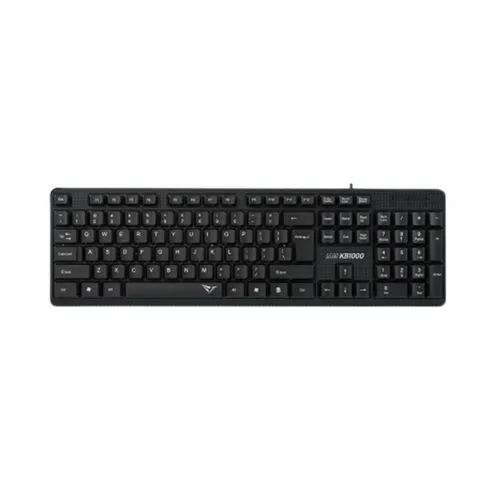 Alcatroz KB1000 Silent Multimedia USB Wired Keyboard