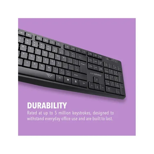 Alcatroz KB1500 Silent Multimedia USB Wired Keyboard