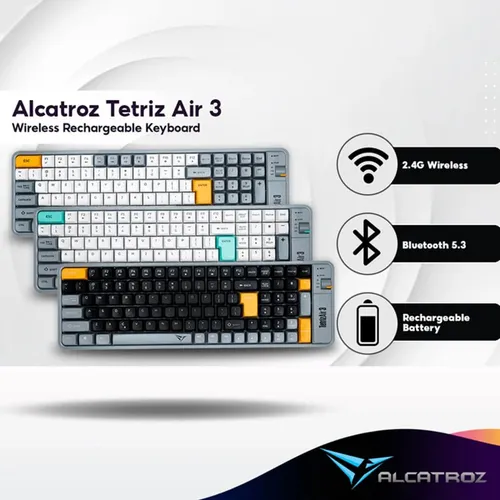 Alcatroz Tetriz Air 3 Wireless Keyboard