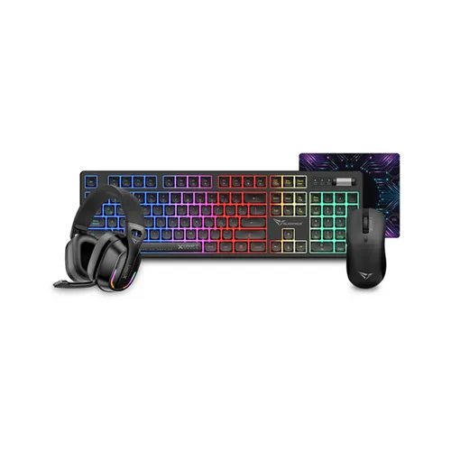 Alcatroz X-Craft Basecamp Wired 4-in-1 Combo