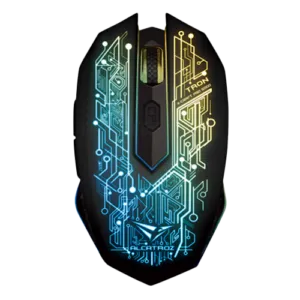 Alcatroz X-Craft Pro Tron 5000 Silent – 4800DPI Wired Gaming Mouse