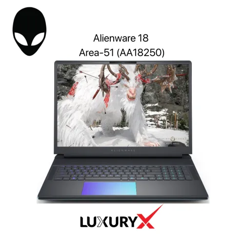 Alienware 18 Area-51 AA18250 – Ultra 9 275HX | RTX 5080 16GB | 32GB | 1TB SSD