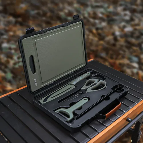 All-in-One Barbecue Kit – Portable 6-Piece BBQ Tool Set