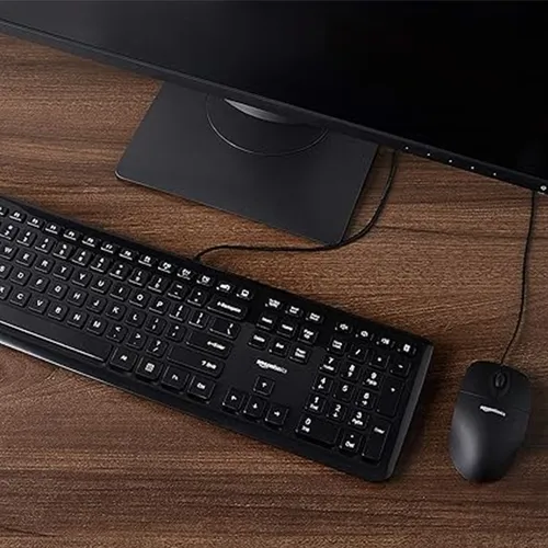 Amazon Basic USB Wired Keyboard