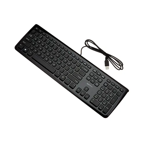 Amazon Basic USB Wired Keyboard