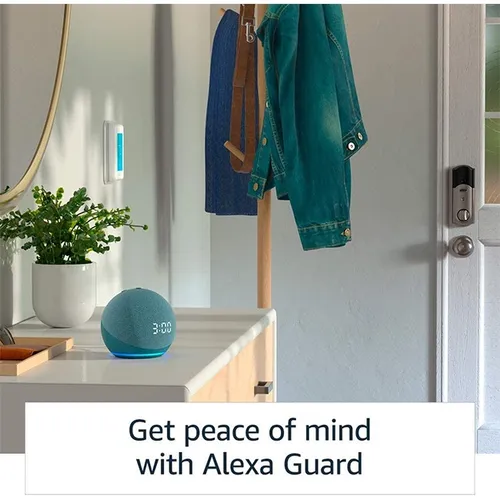 Amazon Echo Dot 4th Generation with Clock