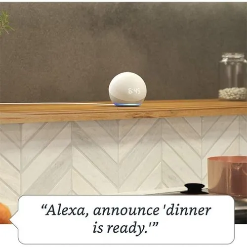 Amazon Echo Dot 4th Generation with Clock