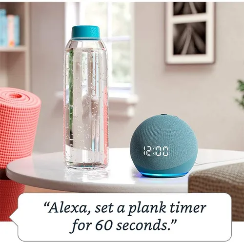 Amazon Echo Dot 4th Generation with Clock