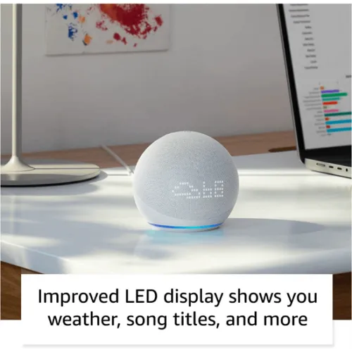Amazon Echo Dot 5th Generation with Clock