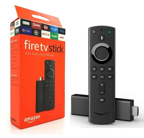 Amazon Fire TV Stick 4K streaming device with Alexa Voice Remote