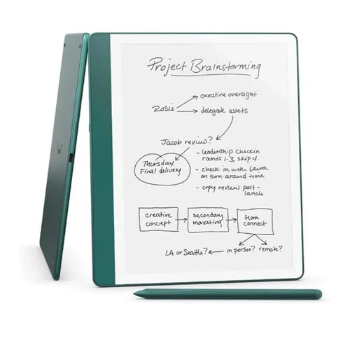 Amazon Kindle Scribe 64GB 2024 - Metallic Jade with Premium Pen