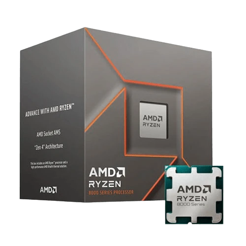 AMD Ryzen 5 8400F (up to 4.7Ghz 6-cores 12-threads) 16M Cache - Tray