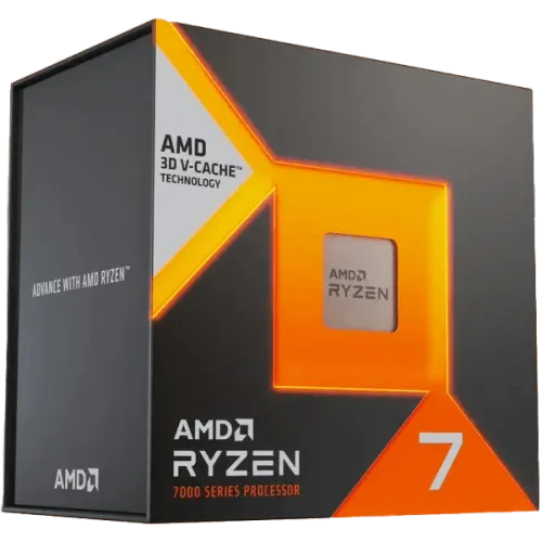 AMD Ryzen 7 7800X3D (up to 5Ghz 8-cores 16-threads) 96M AMD V-Cache - Tray