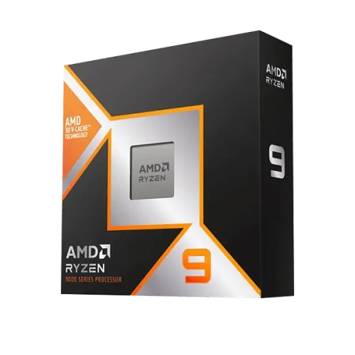 AMD Ryzen 9 9900X3D (up to 5.5Ghz 12-cores 24-threads) 128M Cache