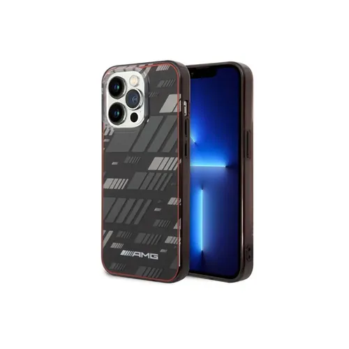 AMG PC/TPU Clear Transparent Double Layer Case for iPhone 14 Pro