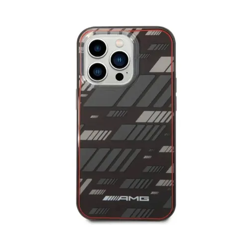 AMG Pc/Tpu Clear Transparent Double Layer Case Iphone 14 Pro