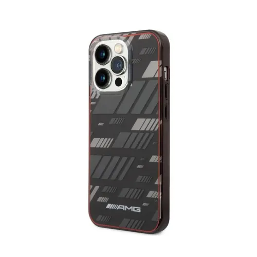 AMG Pc/Tpu Clear Transparent Double Layer Case Iphone 14 Pro