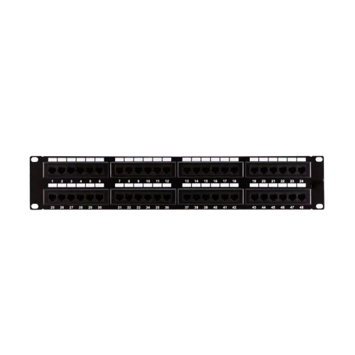 AMP 48 PORT CAT6 NETWORK PATCH PANEL