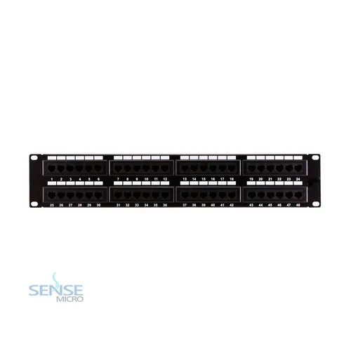 AMP 48 PORT CAT6 NETWORK PATCH PANEL
