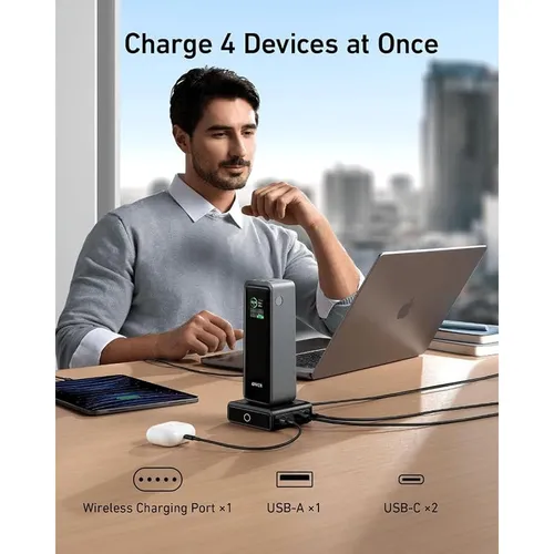 Anker 1902 GaNPrime 100W Fast Charging Base for Anker Prime Power Bank