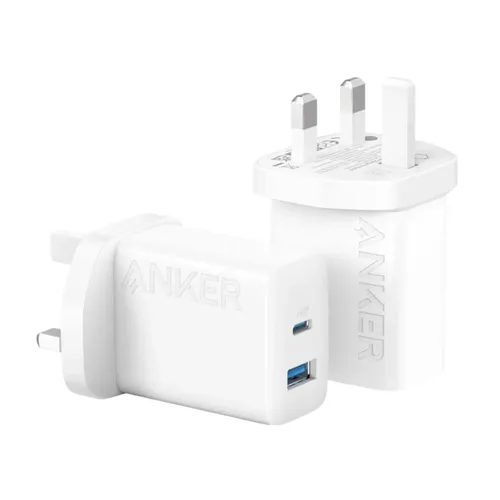 Anker 20W 2 Portwall Charger White - A2348K21