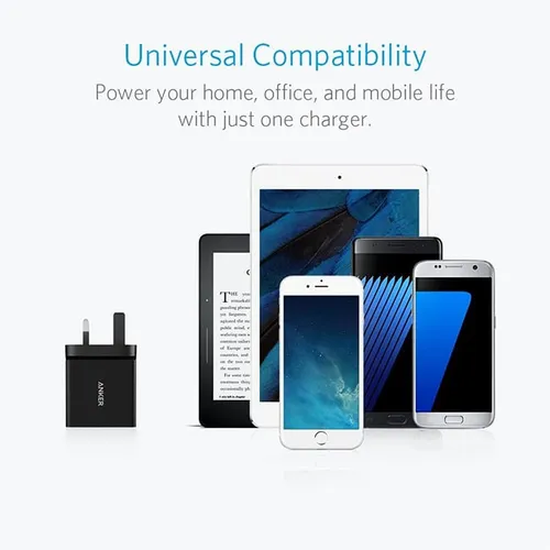 Anker 24W 2 Port USB Wall Charger