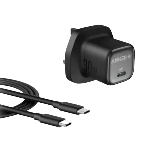 ANKER 30W ZOLO PD 3.0 C-C CHARGER BLACK - B2698K11