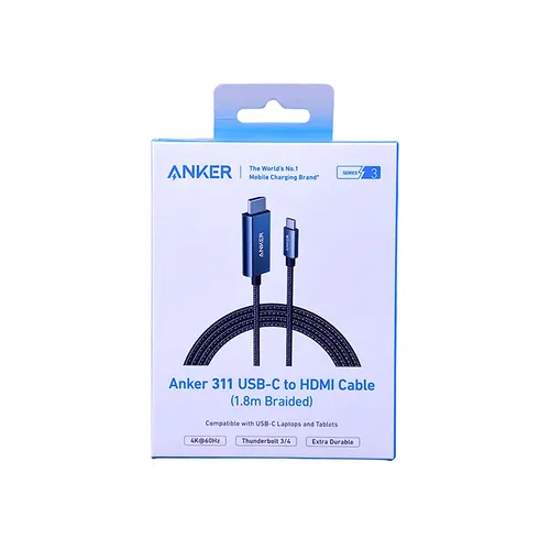 Anker 311 A8730H11 USB-C to HDMI Nylon Braided Cable