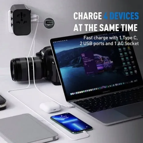 Anker 312 30W 3 USB Ports Outlet Extender