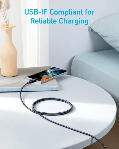 Anker 322 Type-C to Type-C 60W Nylon Braided Cable