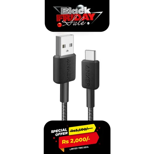 Anker 322 USB- A to USB-C Cable 6FT