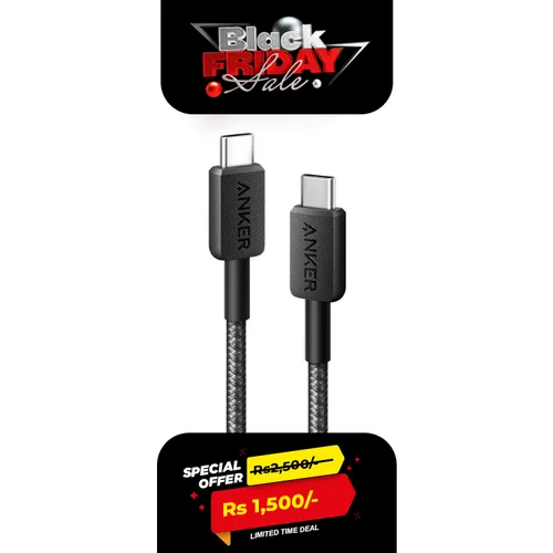 Anker 322 USB-C to USB-C Cable 3FT