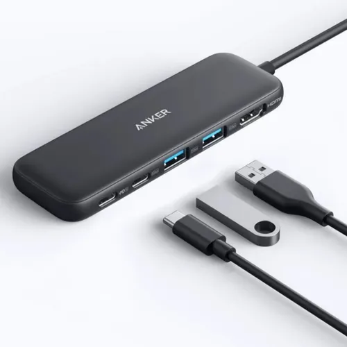 Anker 332 5-in-1 100W 4K USB Hub Adapter