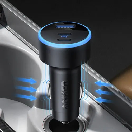 Anker 335 67W 2 USB-C + 1 USB-A Car Charger