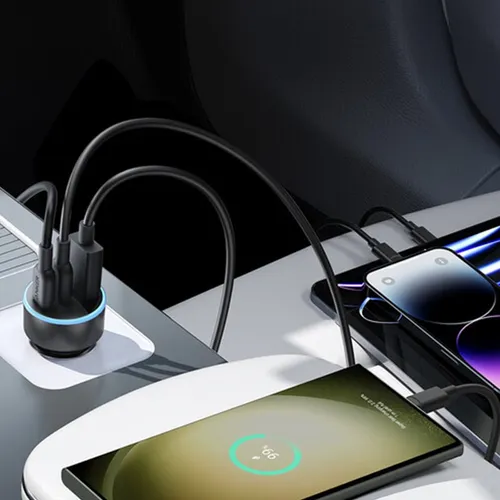 Anker 335 67W 2 USB-C + 1 USB-A Car Charger