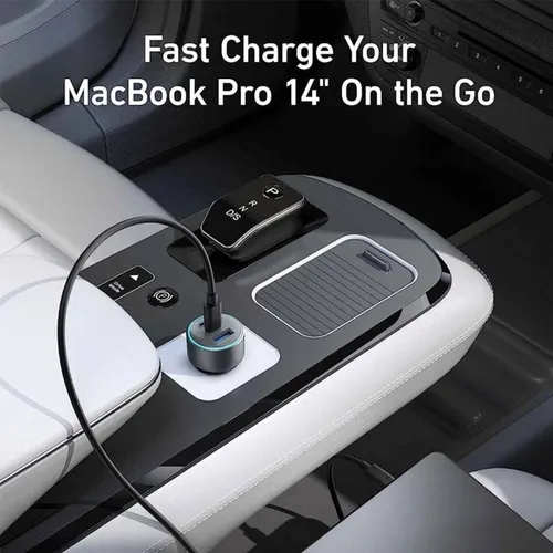 Anker 335 67W 2 USB-C + 1 USB-A Car Charger with Type-C to Type-C Cable