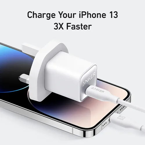 Anker 511 Nano 3 30W UK 3 Pin USB-C Charger
