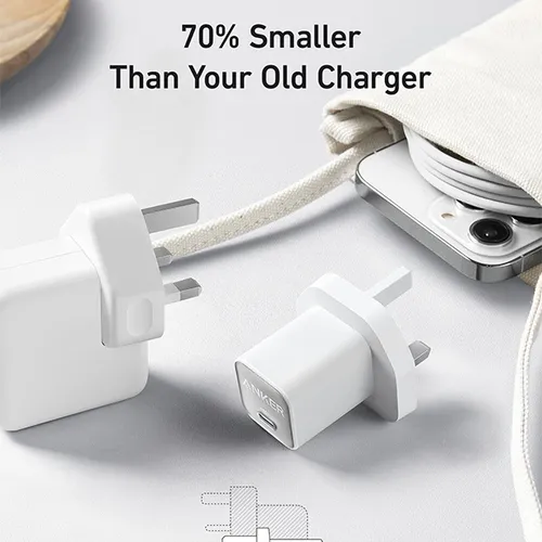 Anker 511 Nano 3 30W UK 3 Pin USB-C Charger