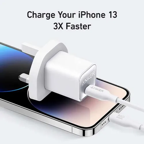 Anker 511 Nano 3 30W UK 3 Pin USB-C Charger