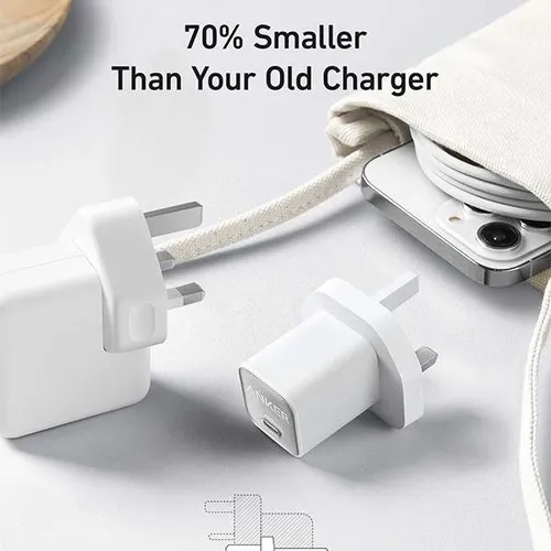 Anker 511 Nano 3 30W UK 3 Pin USB-C Charger