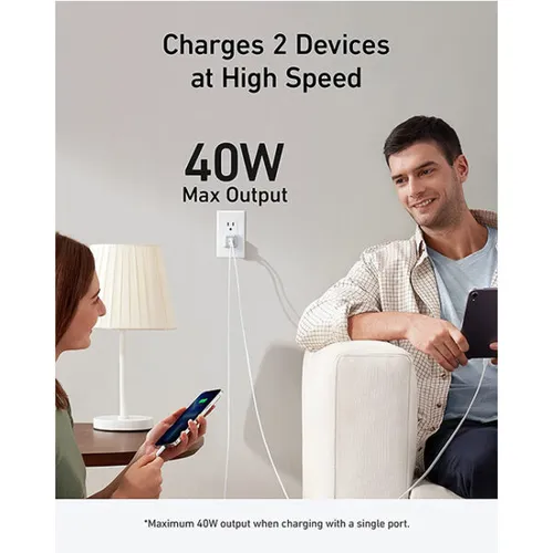 Anker 521 Nano Pro 40W 2 Pin USB-C Charger